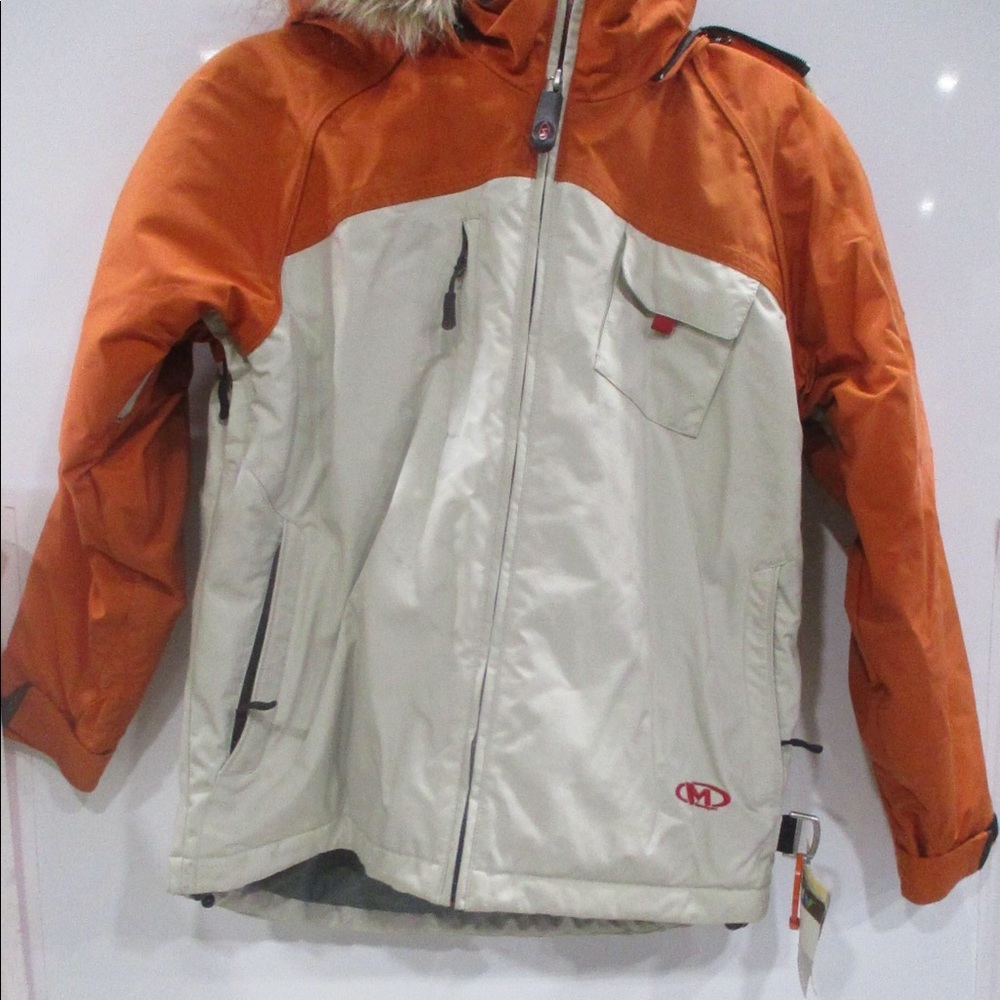 Marker Girls winter sport jacket with fur trim hood